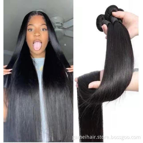 China Factory Quality Grade 9A Unprocessed Wholesaler Brazilian Virgin Hair Straight Only For High Quality Brazilian Hair